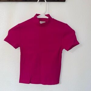 Babaton Fuchsia Seamless Top